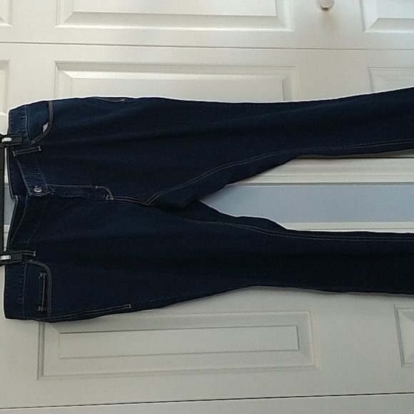 Old Navy Straight Leg Dark Wash Plus Size 22R - Picture 4 of 10